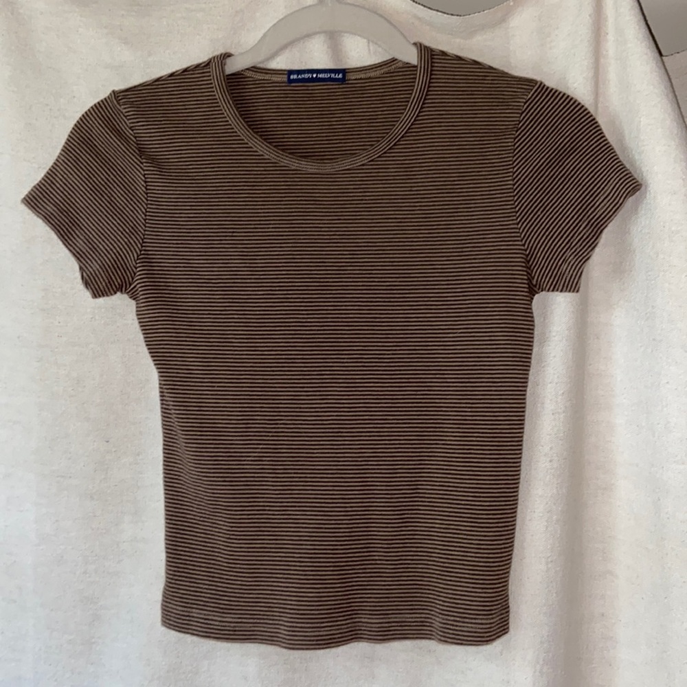 Brandy Melville brown crop top